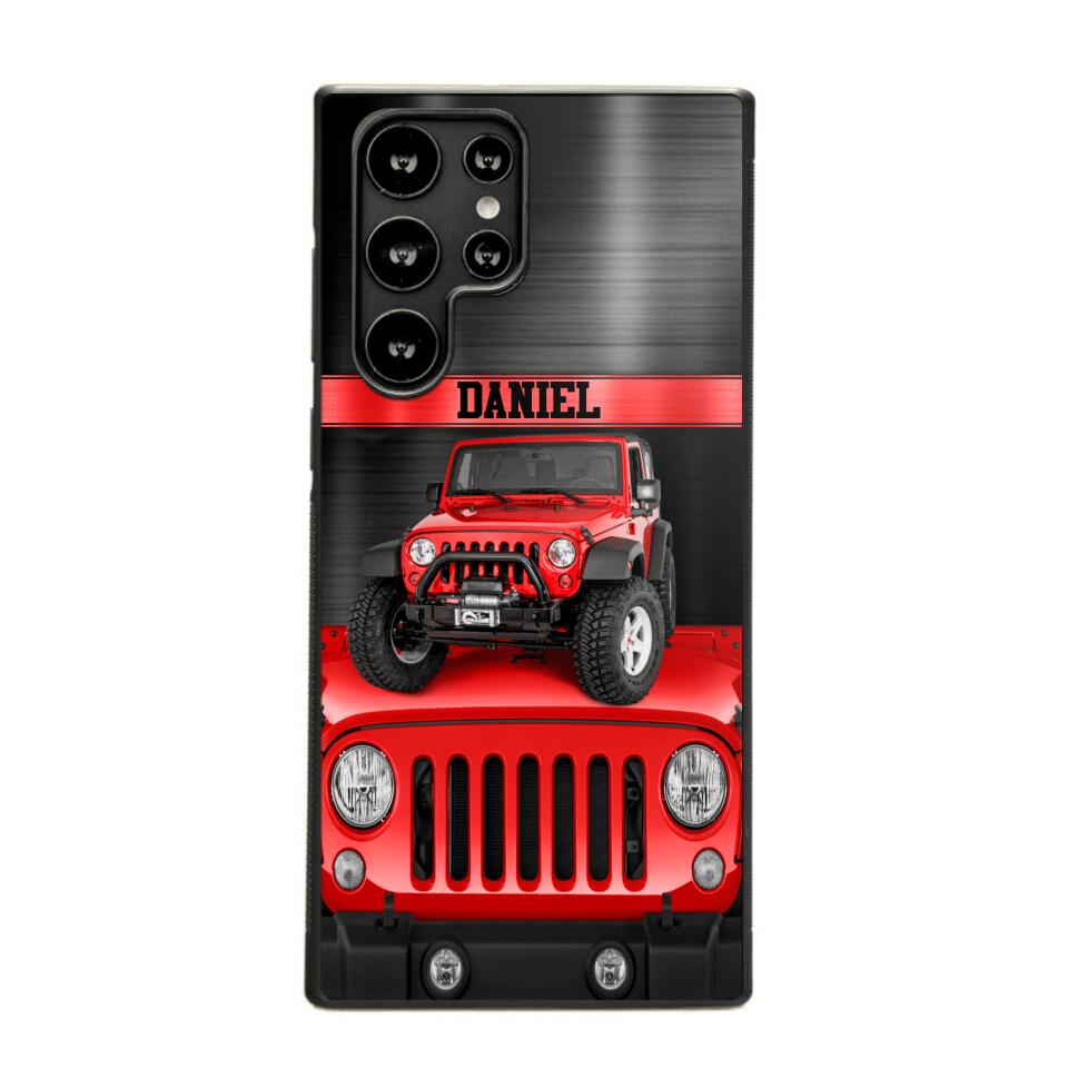 Personalized Jeep Lover Phone Case Printed 22AUG-DT22