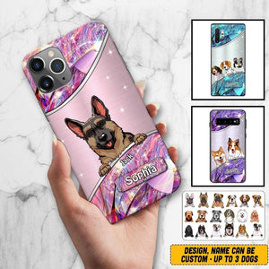 Personalized Dog Lover Phone Case Printed NGVQ1908