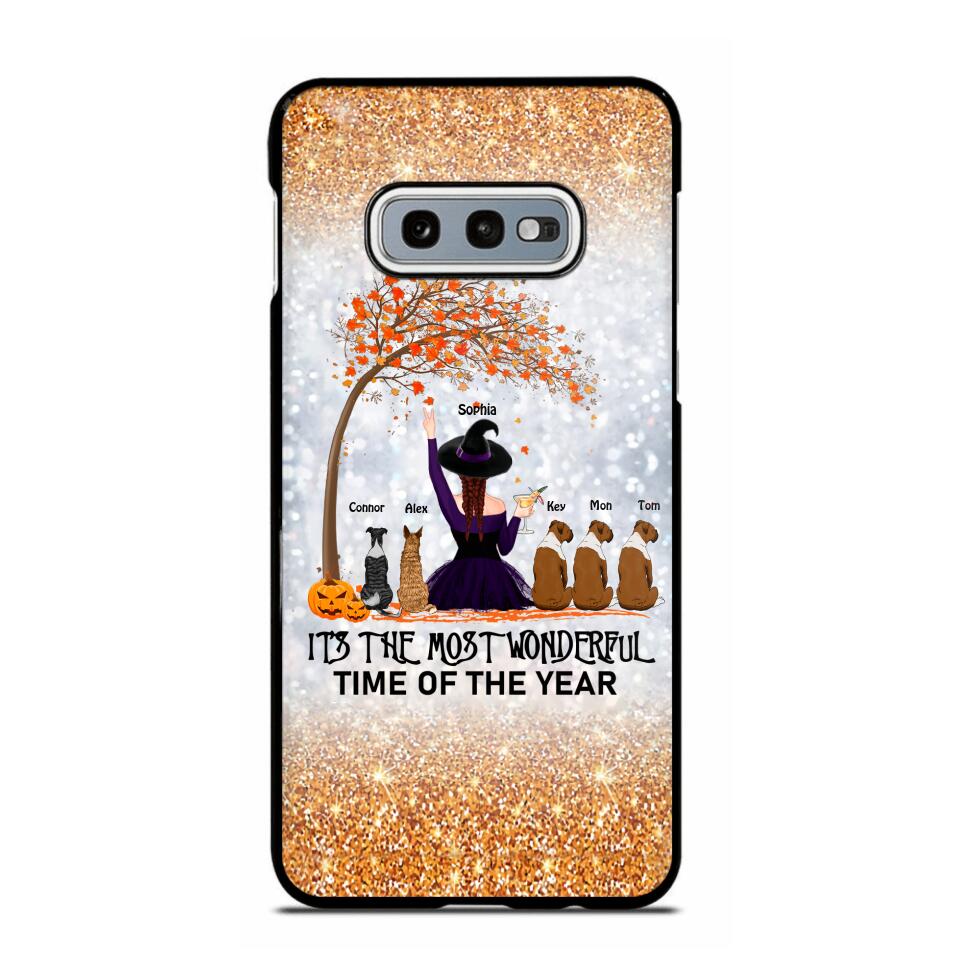 Personalized It 's The Most Wonderful Time Of The Year Fall Dog Phonecase Printed QTVQ2308