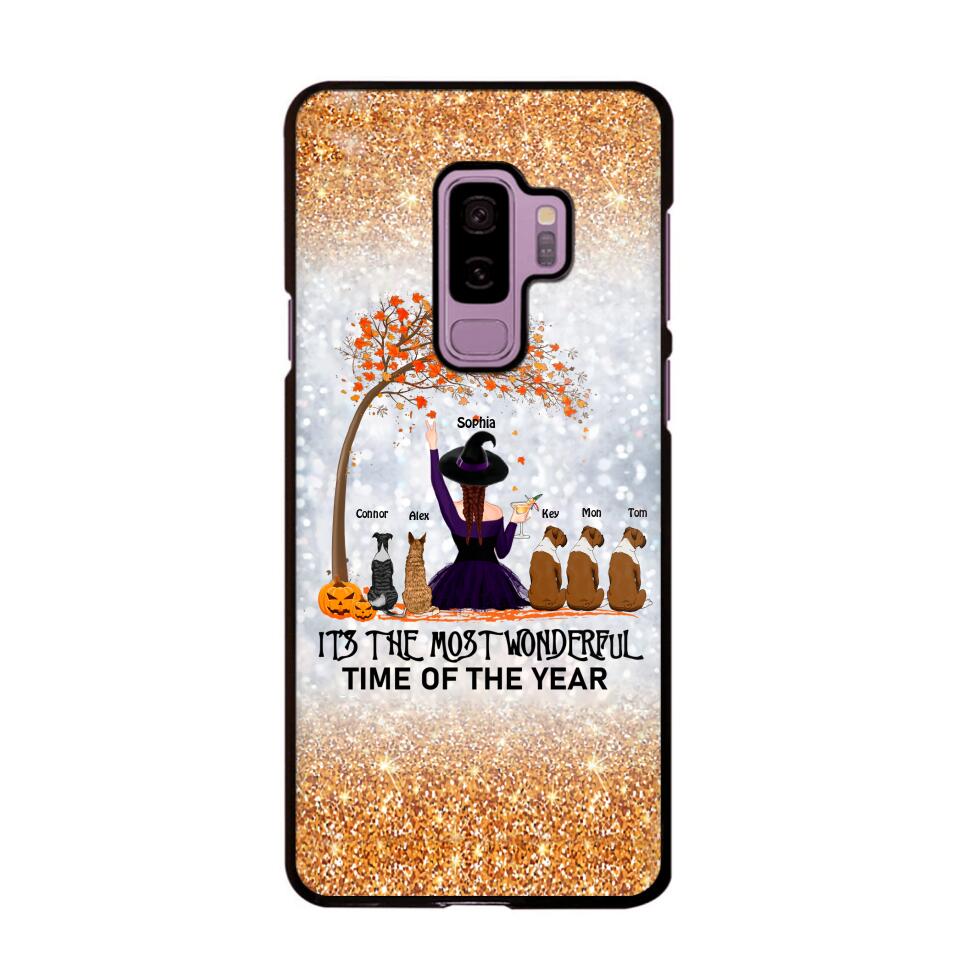 Personalized It 's The Most Wonderful Time Of The Year Fall Dog Phonecase Printed QTVQ2308