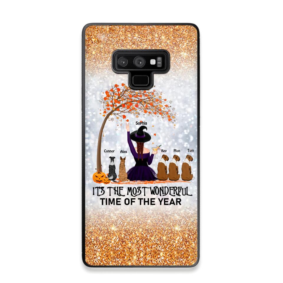 Personalized It 's The Most Wonderful Time Of The Year Fall Dog Phonecase Printed QTVQ2308