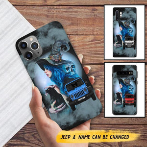 Personalized Jeep Lover Halloween Phone Case Printed 22AUG-HY23