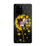 Personalized You are My Sunshine Sunflower Dog Paw Phone Case Printed 22AUG-DT23