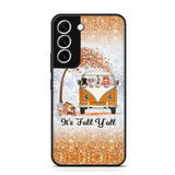 Personalized It's The Most Wonderful Time Of The Year Fall Y'all Dog Phonecase Printed QTVQ2408