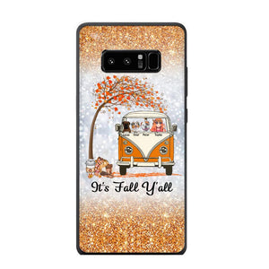 Personalized It's The Most Wonderful Time Of The Year Fall Y'all Dog Phonecase Printed QTVQ2408