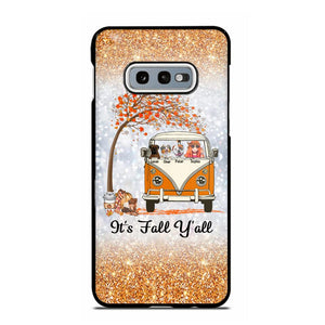 Personalized It's The Most Wonderful Time Of The Year Fall Y'all Dog Phonecase Printed QTVQ2408