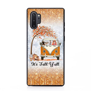 Personalized It's The Most Wonderful Time Of The Year Fall Y'all Dog Phonecase Printed QTVQ2408