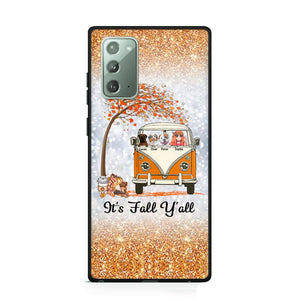 Personalized It's The Most Wonderful Time Of The Year Fall Y'all Dog Phonecase Printed QTVQ2408