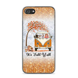 Personalized It's The Most Wonderful Time Of The Year Fall Y'all Dog Phonecase Printed QTVQ2408