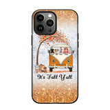 Personalized It's The Most Wonderful Time Of The Year Fall Y'all Dog Phonecase Printed QTVQ2408