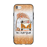 Personalized It's The Most Wonderful Time Of The Year Fall Y'all Dog Phonecase Printed QTVQ2408