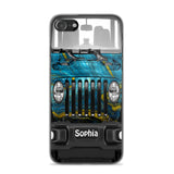 Personalized Jeep Lover Sparkling Phone Case Printed 22AUG-DT23