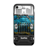 Personalized Jeep Lover Sparkling Phone Case Printed 22AUG-DT23