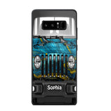 Personalized Jeep Lover Sparkling Phone Case Printed 22AUG-DT23