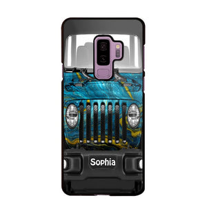 Personalized Jeep Lover Sparkling Phone Case Printed 22AUG-DT23