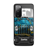 Personalized Jeep Lover Sparkling Phone Case Printed 22AUG-DT23