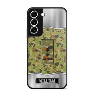 Personalized Australian Veterans/Soldier Camo Phone Case Printed 22AUG-DT23