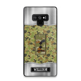 Personalized Australian Veterans/Soldier Camo Phone Case Printed 22AUG-DT23