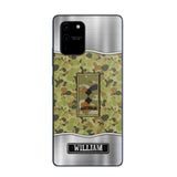 Personalized Australian Veterans/Soldier Camo Phone Case Printed 22AUG-DT23