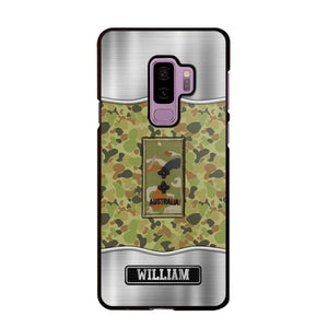 Personalized Australian Veterans/Soldier Camo Phone Case Printed 22AUG-DT23