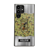 Personalized Australian Veterans/Soldier Camo Phone Case Printed 22AUG-DT23