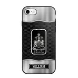 Personalized Canadian Veterans/Soldier Phone Case Printed 22AUG-DT23