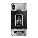 Personalized Canadian Veterans/Soldier Phone Case Printed 22AUG-DT23