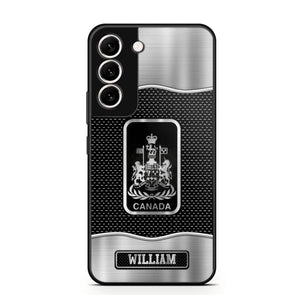 Personalized Canadian Veterans/Soldier Phone Case Printed 22AUG-DT23