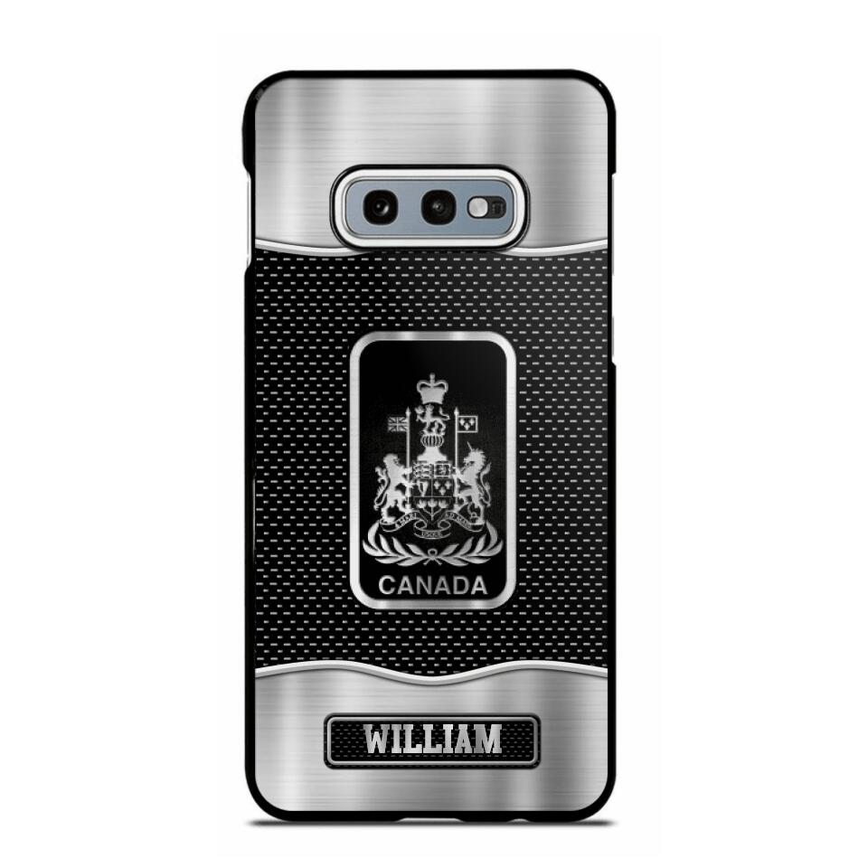 Personalized Canadian Veterans/Soldier Phone Case Printed 22AUG-DT23