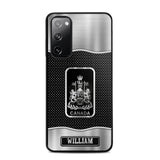 Personalized Canadian Veterans/Soldier Phone Case Printed 22AUG-DT23