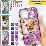 Personalized Dog Lover Sparkling Phone Case Printed 22AUG-HQ24