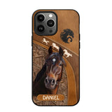 Personalized Horse Lover Phone Case Printed 22AUG-DT24