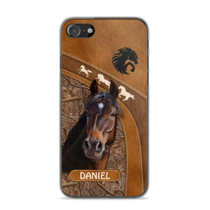 Personalized Horse Lover Phone Case Printed 22AUG-DT24