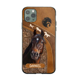 Personalized Horse Lover Phone Case Printed 22AUG-DT24