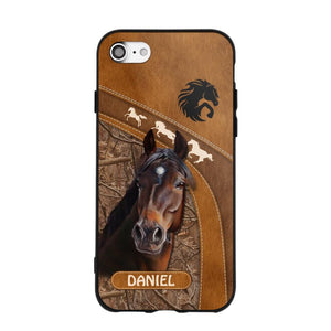 Personalized Horse Lover Phone Case Printed 22AUG-DT24