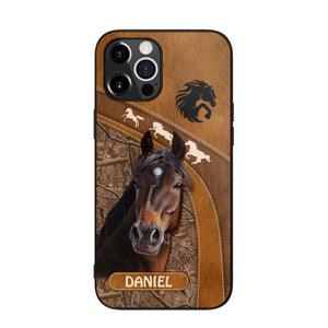 Personalized Horse Lover Phone Case Printed 22AUG-DT24