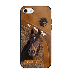 Personalized Horse Lover Phone Case Printed 22AUG-DT24