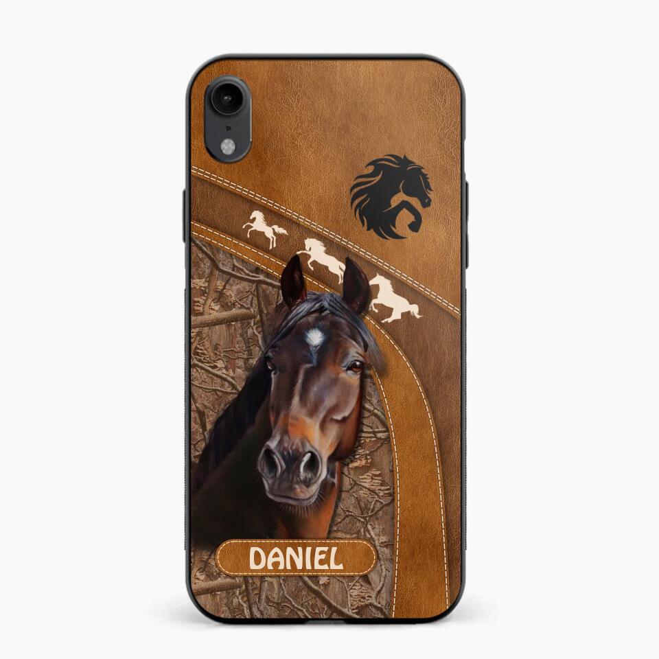 Personalized Horse Lover Phone Case Printed 22AUG-DT24