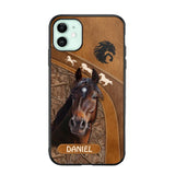 Personalized Horse Lover Phone Case Printed 22AUG-DT24