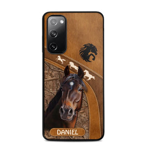 Personalized Horse Lover Phone Case Printed 22AUG-DT24