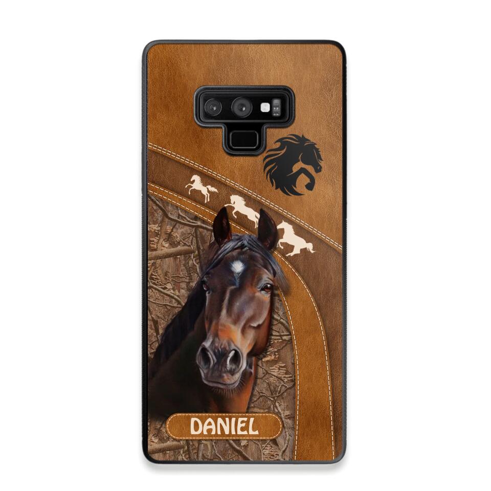 Personalized Horse Lover Phone Case Printed 22AUG-DT24