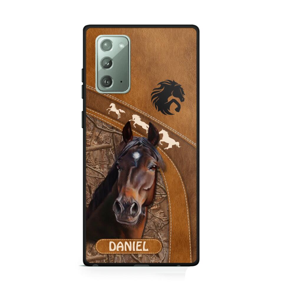 Personalized Horse Lover Phone Case Printed 22AUG-DT24