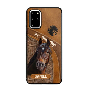 Personalized Horse Lover Phone Case Printed 22AUG-DT24