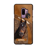 Personalized Horse Lover Phone Case Printed 22AUG-DT24