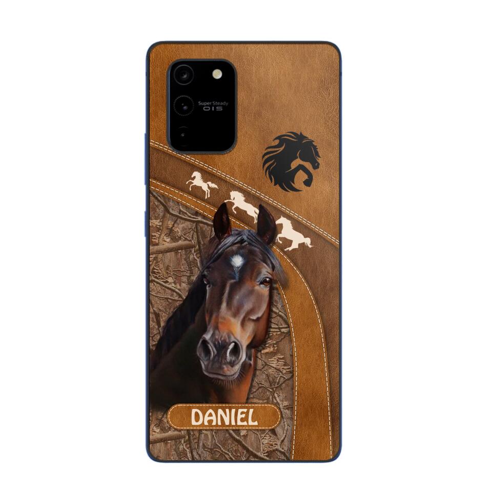 Personalized Horse Lover Phone Case Printed 22AUG-DT24