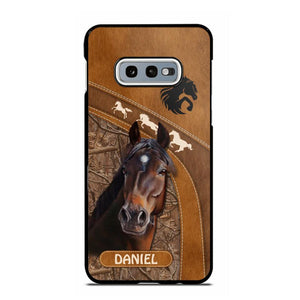 Personalized Horse Lover Phone Case Printed 22AUG-DT24