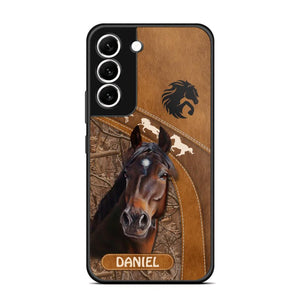 Personalized Horse Lover Phone Case Printed 22AUG-DT24