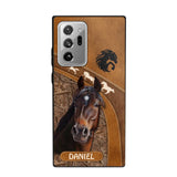 Personalized Horse Lover Phone Case Printed 22AUG-DT24