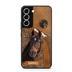 Personalized Horse Lover Phone Case Printed 22AUG-DT24