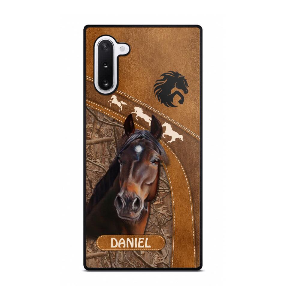 Personalized Horse Lover Phone Case Printed 22AUG-DT24